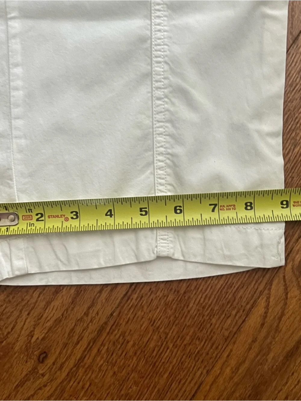 Lauren Ralph Lauren Cotton White Pants Size 18W Classic Plus Size Trouser EUC - Picture 9 of 13